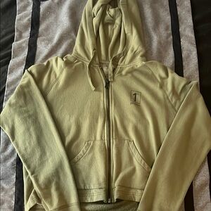 1 Phorm Olive Green Zip-Up Hoodie